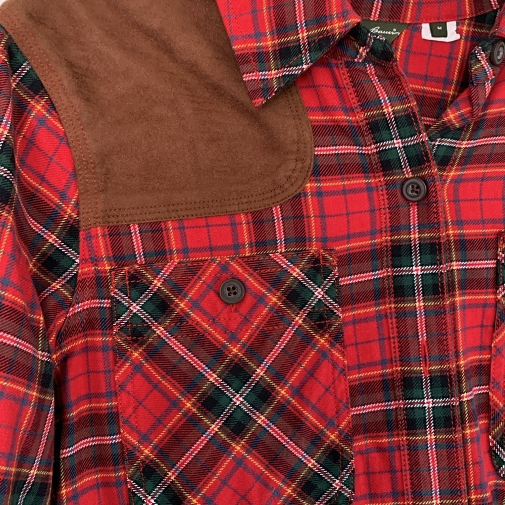 {Eddie Bauer} plaid button down - Picture 2 of 3